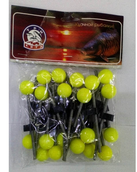 Сторожок В-5 витой ЖЕЛТЫЙ 5-10гр 10шт/уп