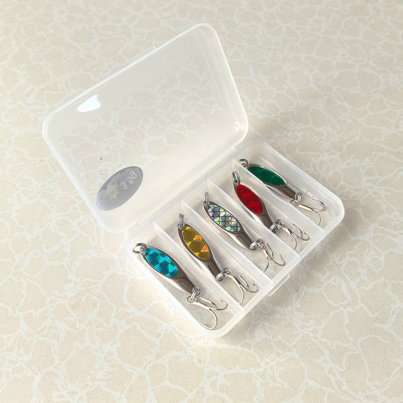 Кастмастер зимный набор с каробка 3,0g 5шт/уп