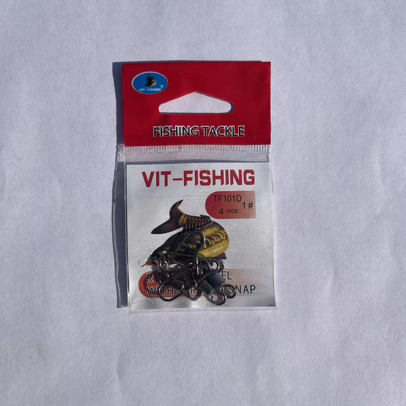 Карабин с вертлюгом “Vit-fishing” TF 101D