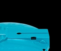 Жерлица голубой неоснащённая &