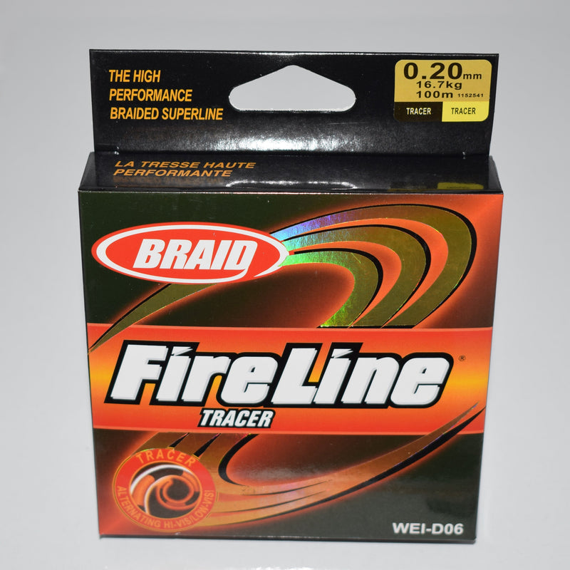 Плетеный шнур Fireline, 100м WEI-D06