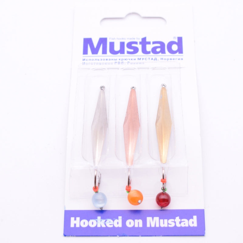 Блесна Mustad 3шт/уп №9-3.3g