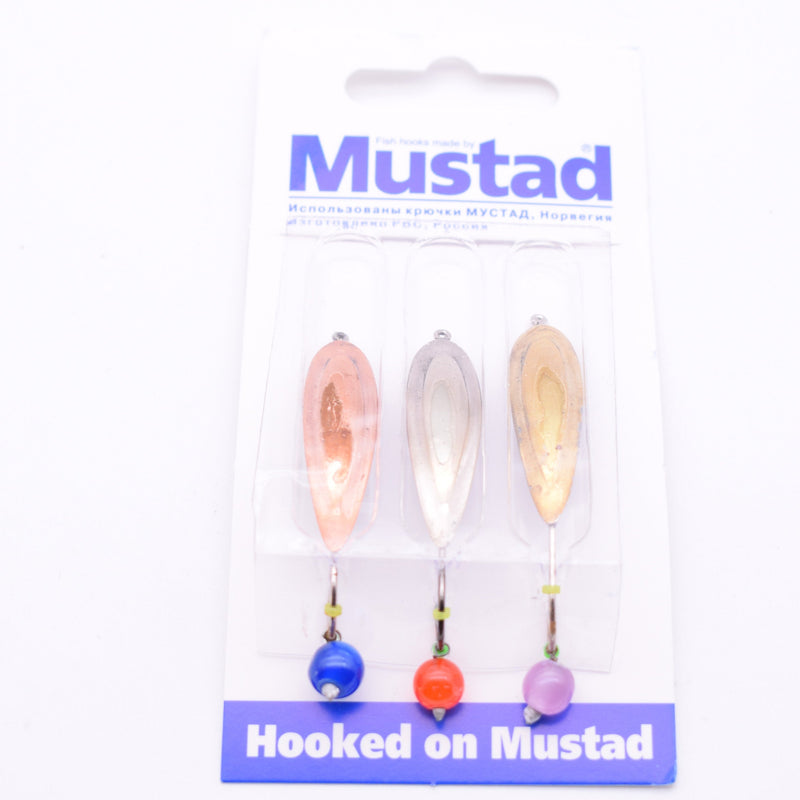 Блесна Mustad 3шт/уп №10-5.4g