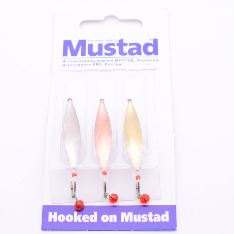 Блесна Mustad 3шт/уп №12-2.7g