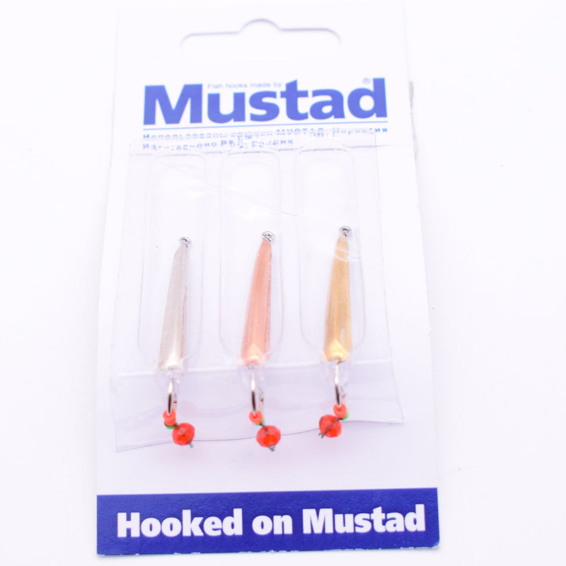 Блесна Mustad 3шт/уп №21-2.0g