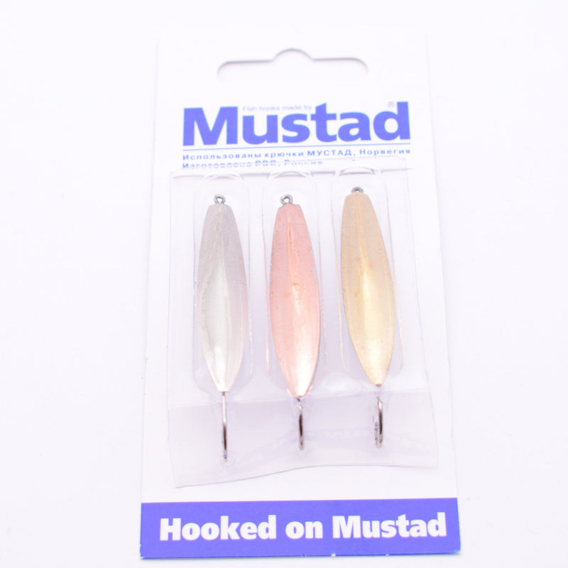 Блесна Mustad 3шт/уп №40-6.5g