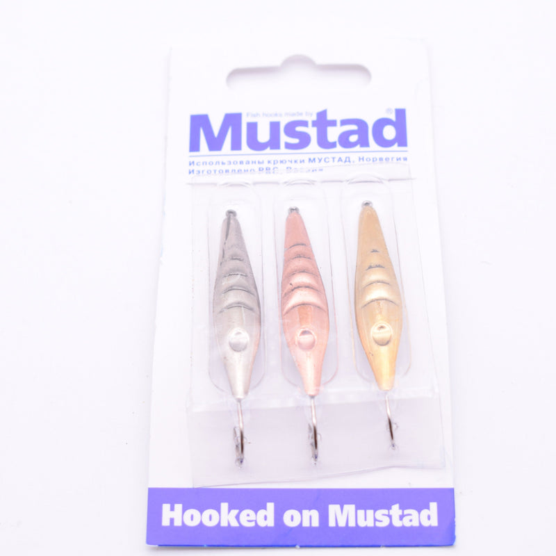 Блесна Mustad 3шт/уп №43-6.8g