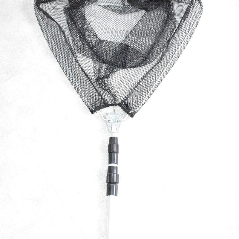 Подсак BE треугольный, сетка из нитки, ручка телескоп